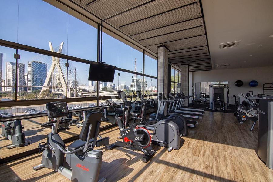 186m� - 3 su�tes - 02 vagas + dep�sito - Mobiliado no Only Cidade Jardim 69