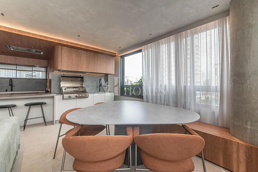 90m� com 2 su�tes e 2 vagas - mobiliado no Brooklin - S�o Paulo 3
