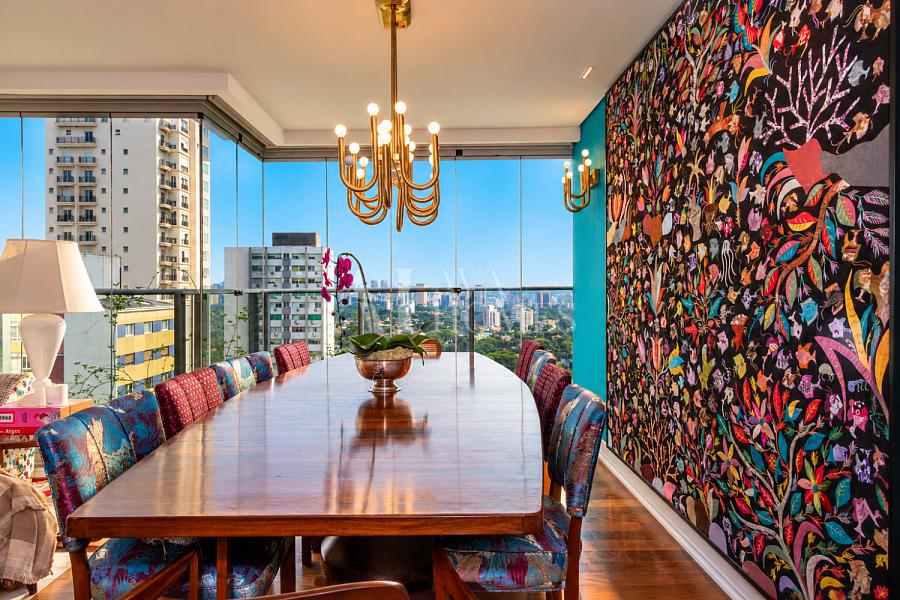 Mobiliado e Decorado - Exclusivo - 178m� com 2 su�tes e 2 vagas e vista eterna para o Jardim Europa 5