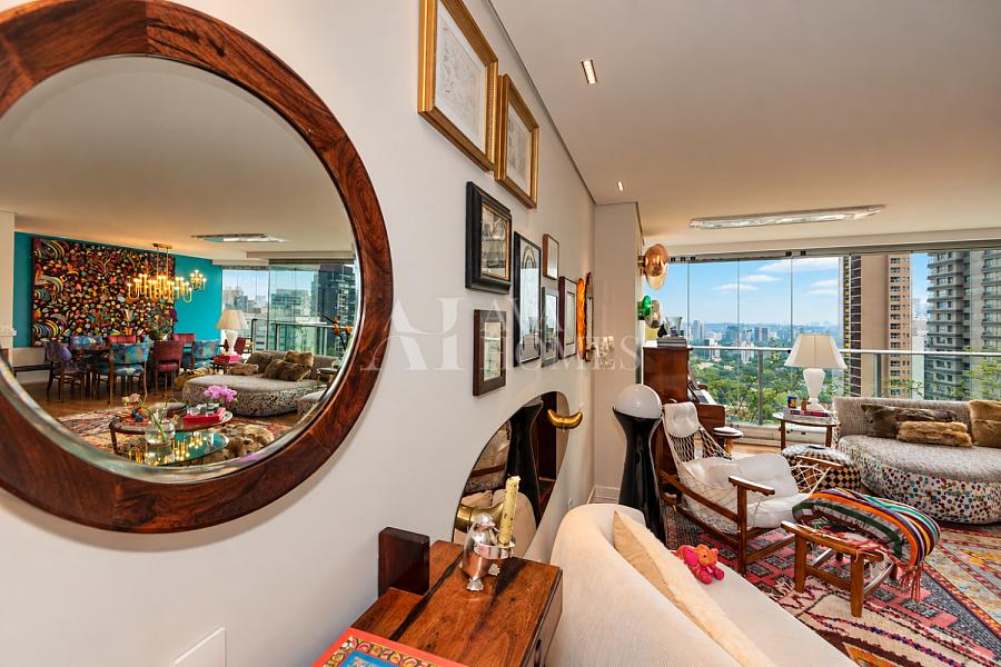 Mobiliado e Decorado - Exclusivo - 178m� com 2 su�tes e 2 vagas e vista eterna para o Jardim Europa 24