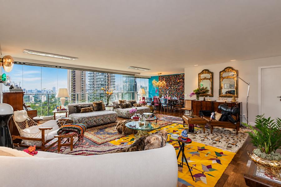Mobiliado e Decorado - Exclusivo - 178m� com 2 su�tes e 2 vagas e vista eterna para o Jardim Europa 25