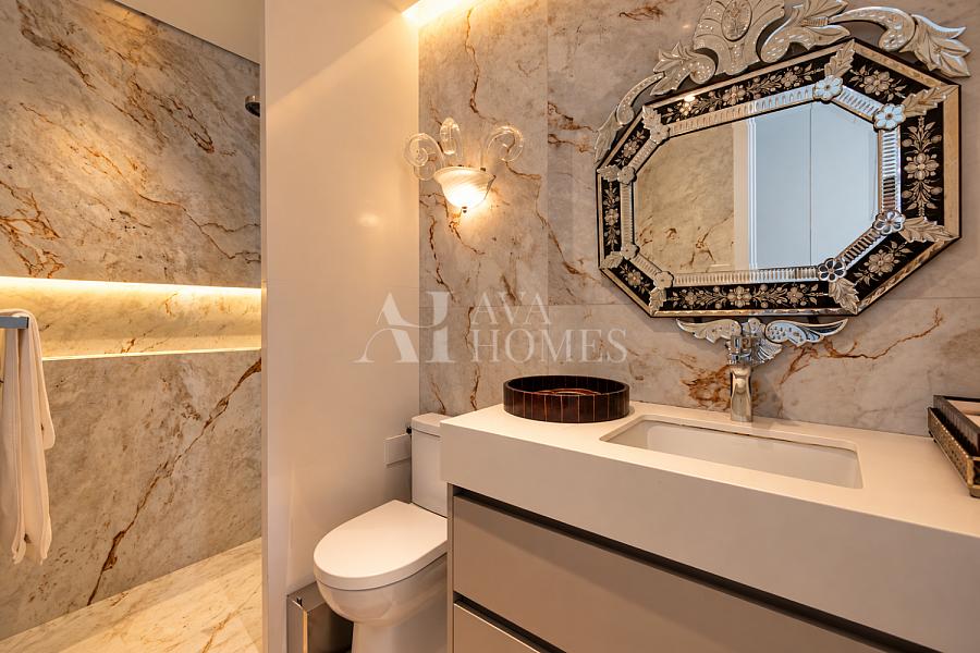 Mobiliado e Decorado - Exclusivo - 178m� com 2 su�tes e 2 vagas e vista eterna para o Jardim Europa 28