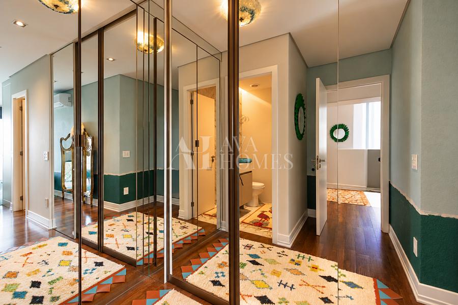 Mobiliado e Decorado - Exclusivo - 178m� com 2 su�tes e 2 vagas e vista eterna para o Jardim Europa 32