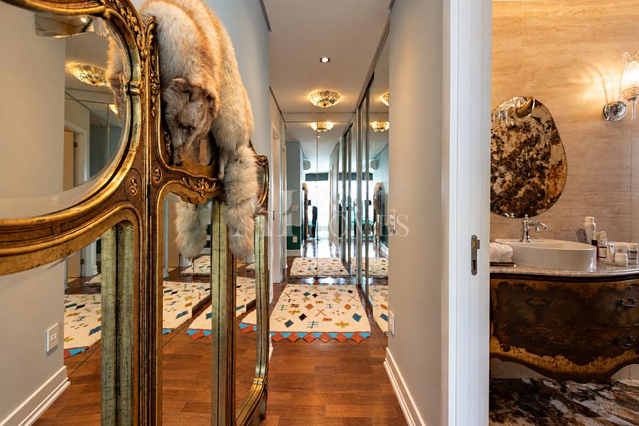 Mobiliado e Decorado - Exclusivo - 178m� com 2 su�tes e 2 vagas e vista eterna para o Jardim Europa 41