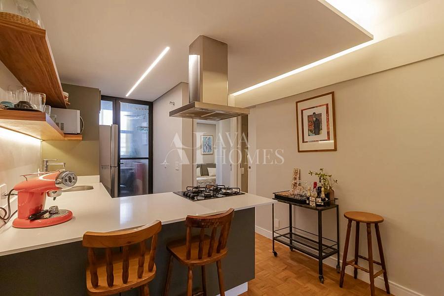 Mobiliado de 94 m� | 2 Dormit�rios | 1 Su�te | Itaim Bibi 7