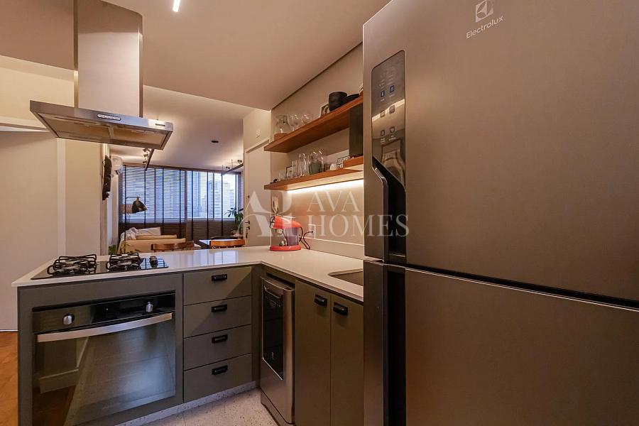 Mobiliado de 94 m� | 2 Dormit�rios | 1 Su�te | Itaim Bibi 13