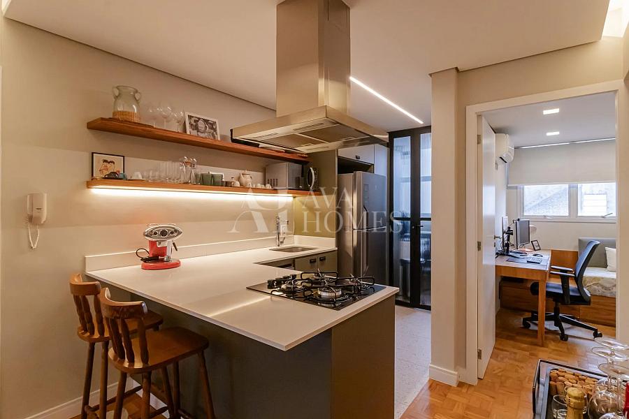 Mobiliado de 94 m� | 2 Dormit�rios | 1 Su�te | Itaim Bibi 9