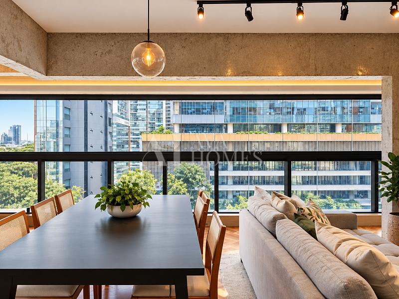 Mobiliado de 143 m� | 3 Su�tes |2 vagas em Pinheiros 3