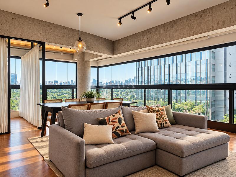 Mobiliado de 143 m� | 3 Su�tes |2 vagas em Pinheiros 2