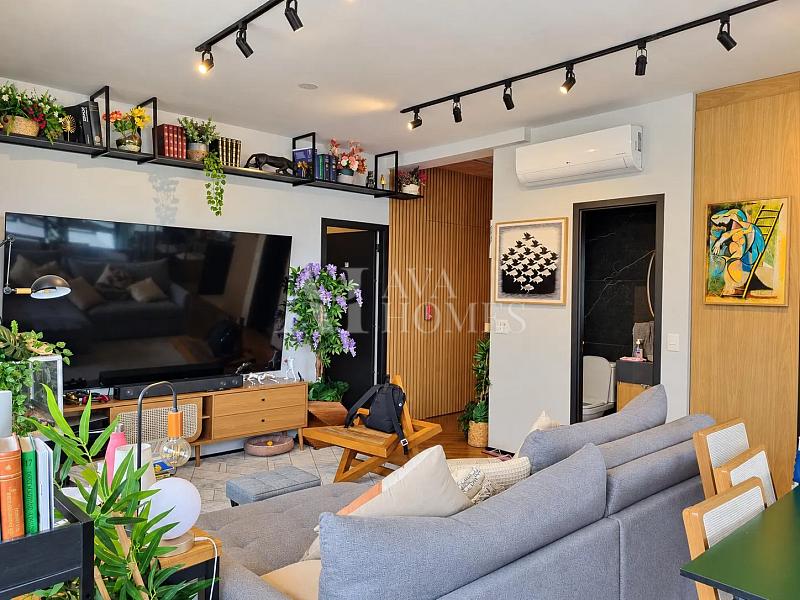 Mobiliado de 143 m� | 3 Su�tes |2 vagas em Pinheiros 7