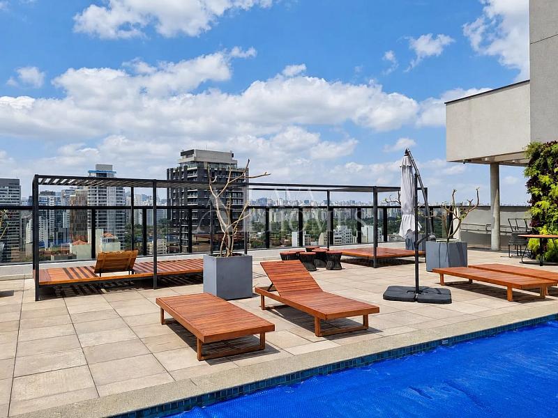 Mobiliado de 143 m� | 3 Su�tes |2 vagas em Pinheiros 53