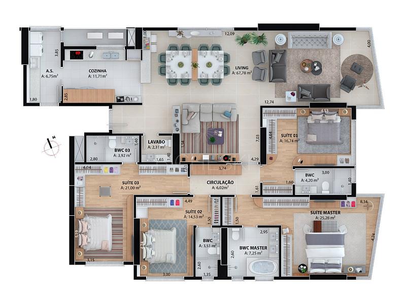 ALTO PDRÃO CENTRAL — foto 35