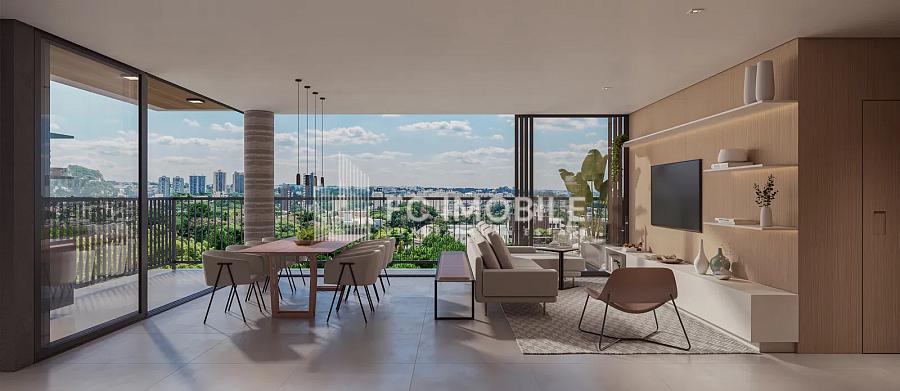 Apartamento PentHouse à venda no bairro Juvevê, Curitiba, 3 suítes, 4 banheiros, 3 vagas de garagem — foto 2