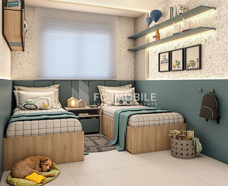 Apartamento com 115 m² privativos, 3 suítes,  à venda no Água Verde - Curitiba/PR — foto 2