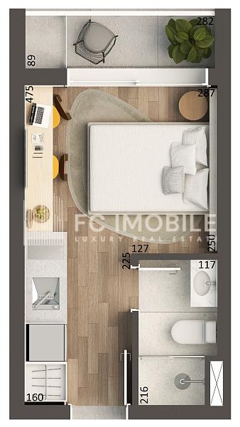 Studio à venda no Prado Velho em Curitiba/PR — foto 12