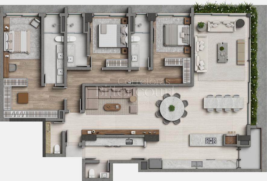 Apartamento no Edifício Le Parc — foto 22