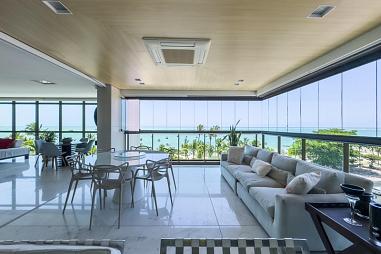 Apartamento de Luxo Beira-Mar em Jatiúca – 380m² de Pura Sofisticação e Vista Panorâmica para o Mar