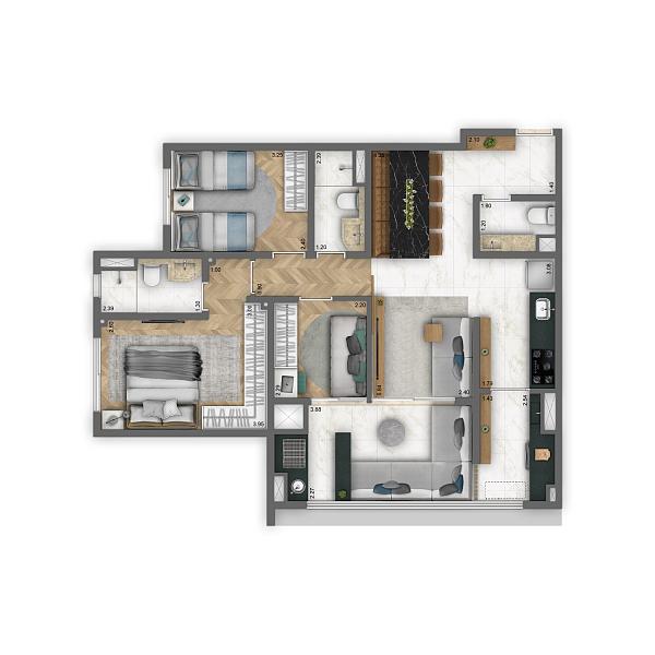 ARQ Mooca By Living 20