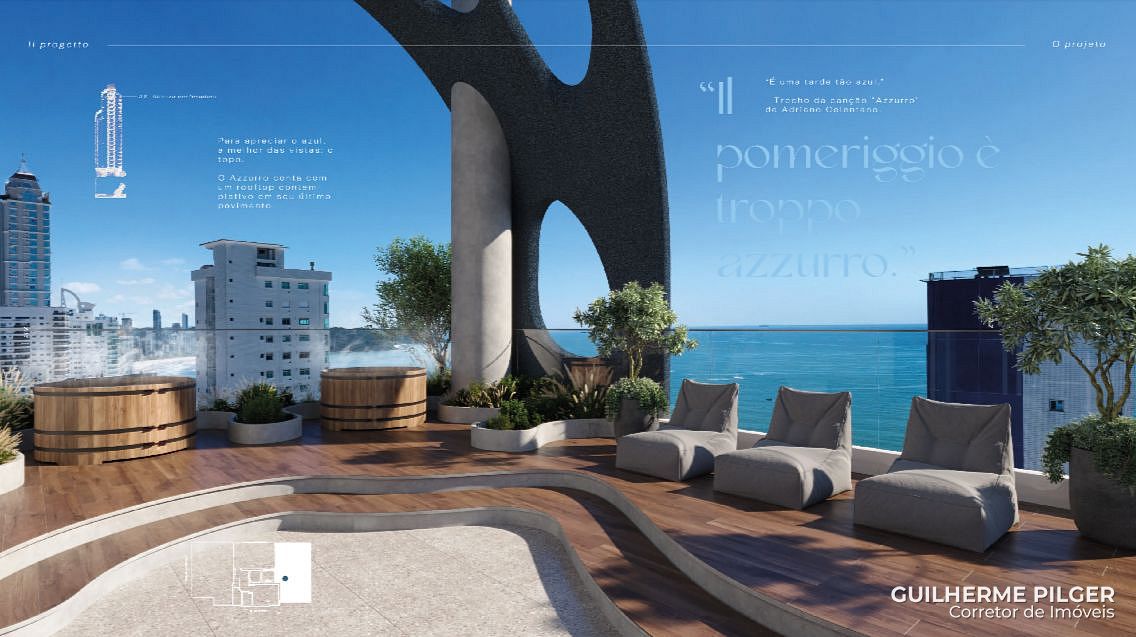 Apartamento no Ed. Azurro em Balneário Camboriú