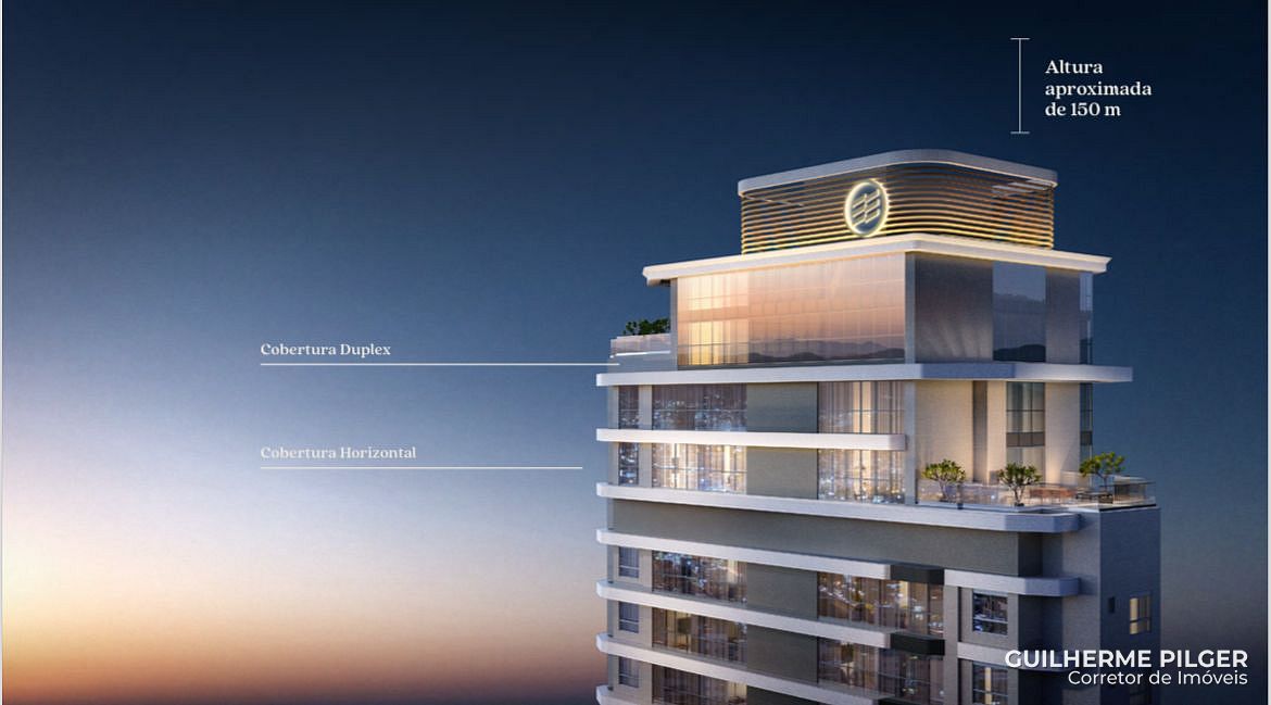 Cobertura no Ed. Alaia da Embraed em Balneário Camboriú