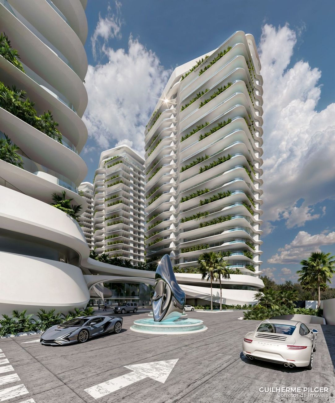 Apartamento no Atmosphere Home Spa na Praia Brava em Itajaí