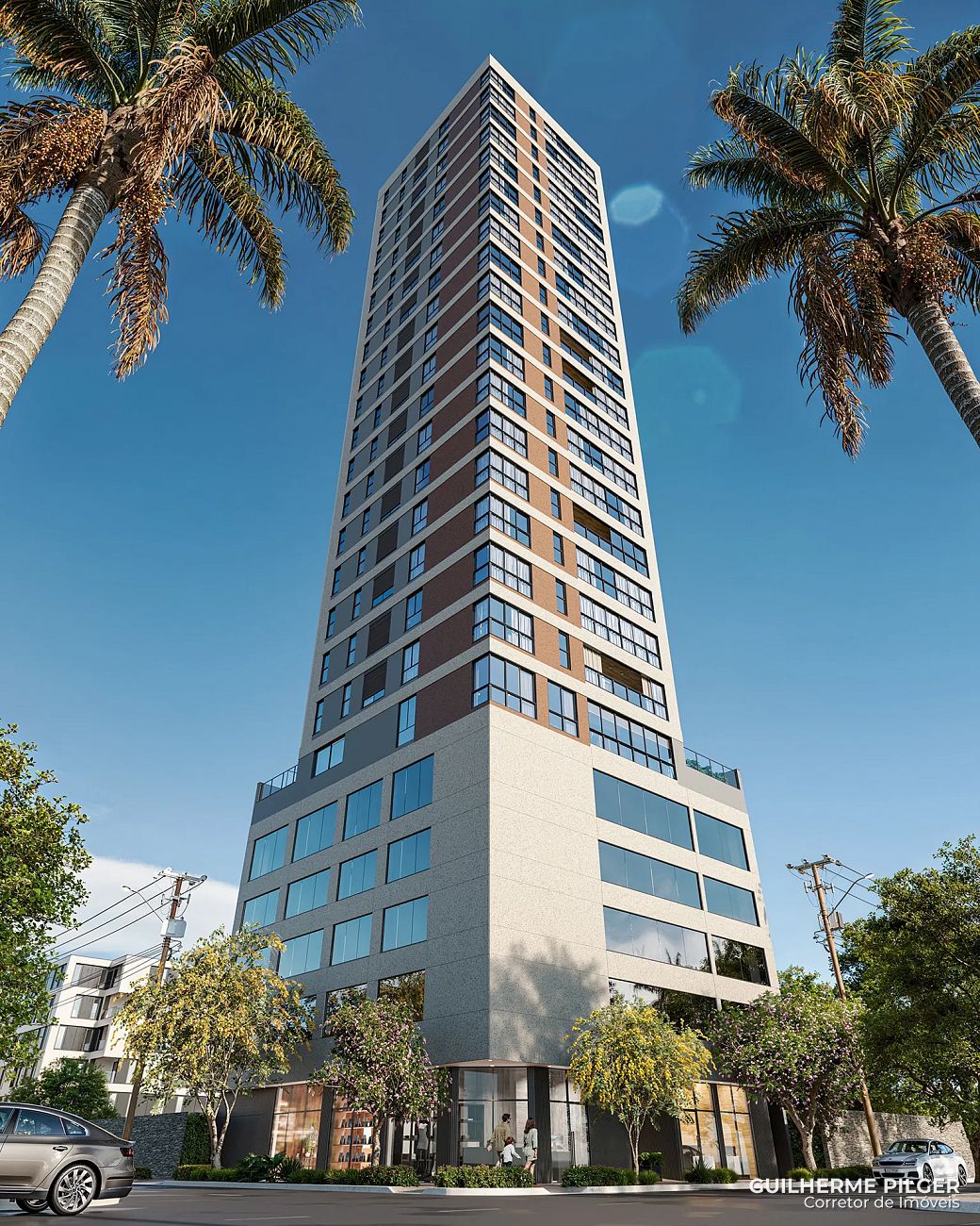 Apartamento no Edifício Aquabella no Centro de Balneário Camboriú