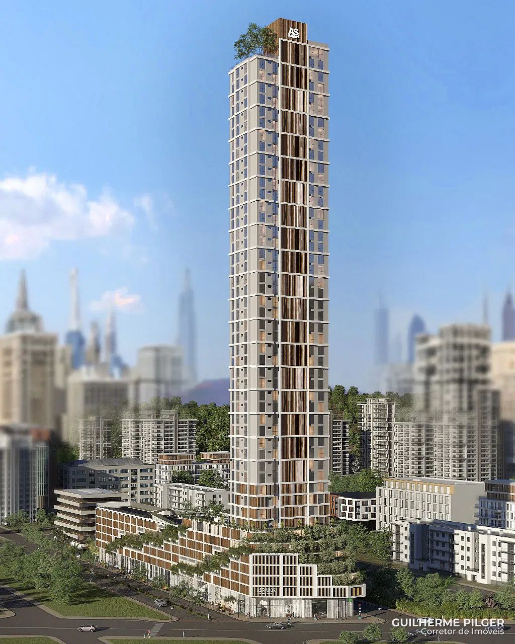 Apartamento à venda no Ed High Line no Centro de Balneário Camboriú