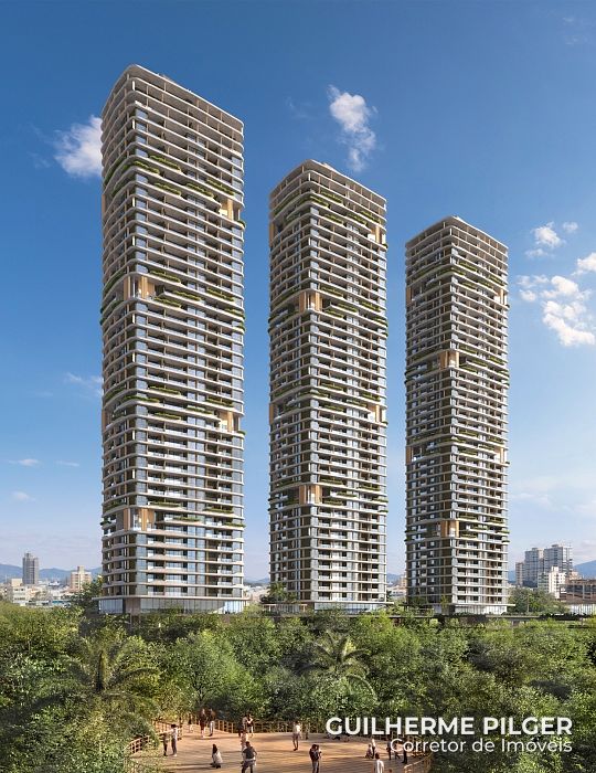 Apartamento no Ed. Lagom Perequê na Praia de Perequê em Porto Belo