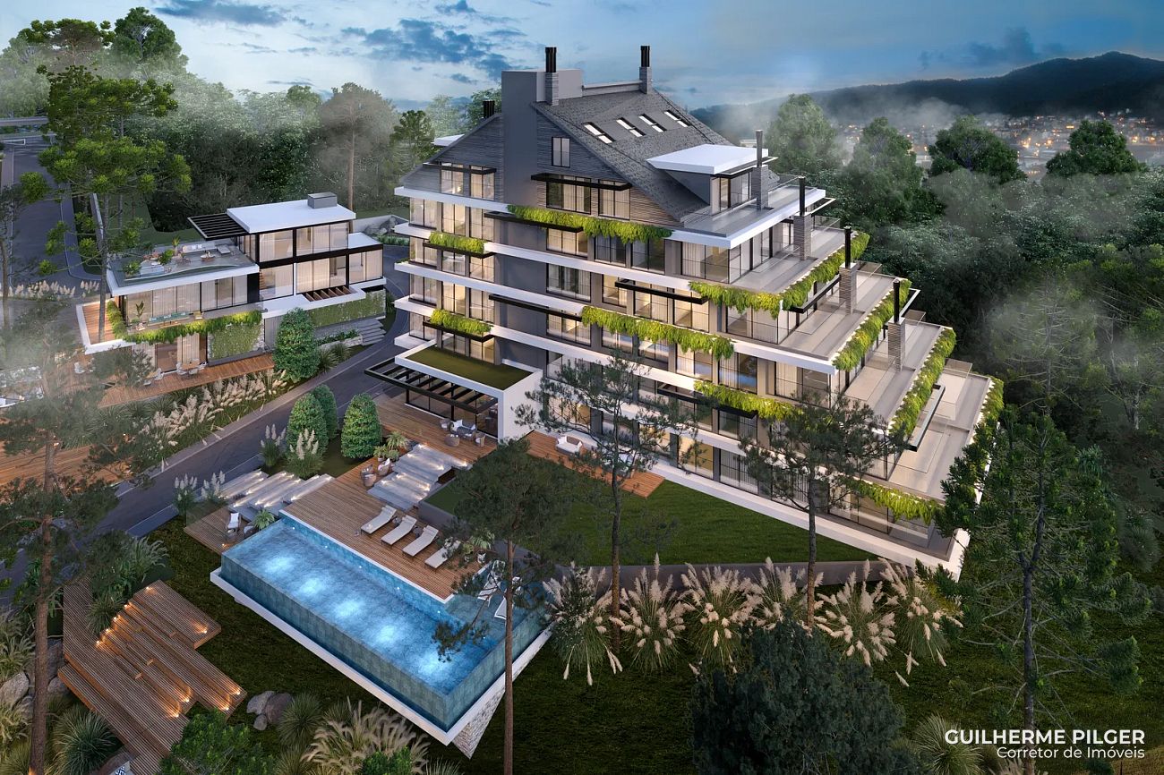 Apartamento no Residencial Riserva Lago Negro em Gramado