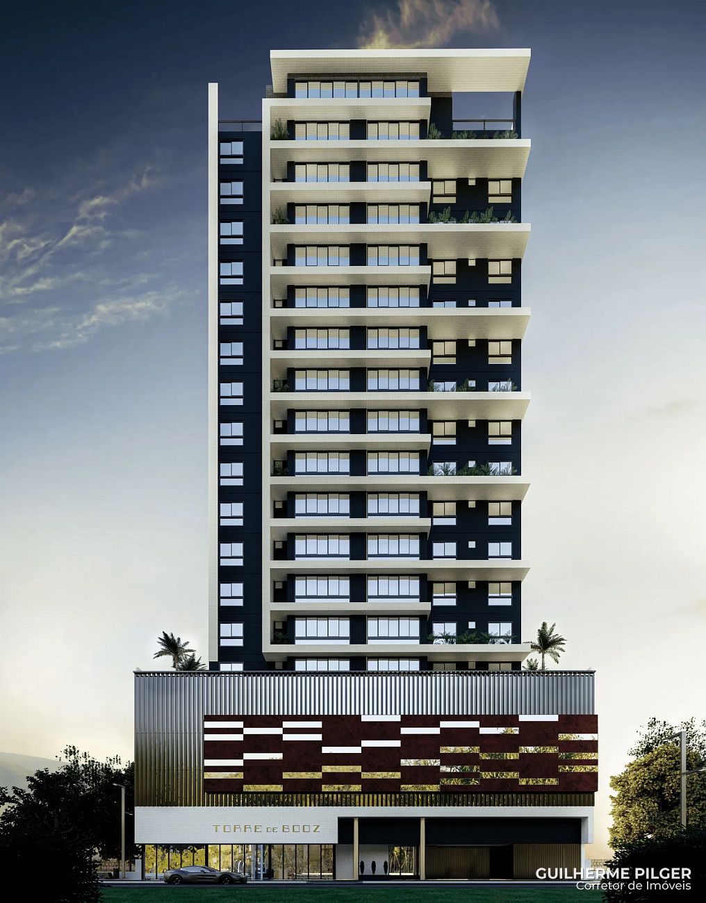 Apartamento no Edifício Torre de Booz em Balneário Camboriú