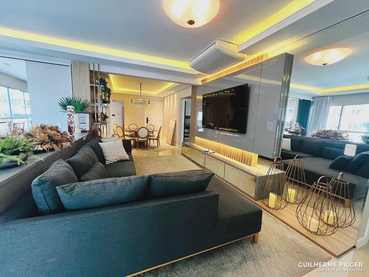 Apartamento Garden no Edifício Santorini em Meia Praia