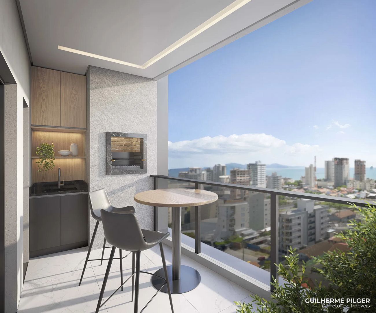 Apartamento no Ed. Amalfi Residence em Porto Belo