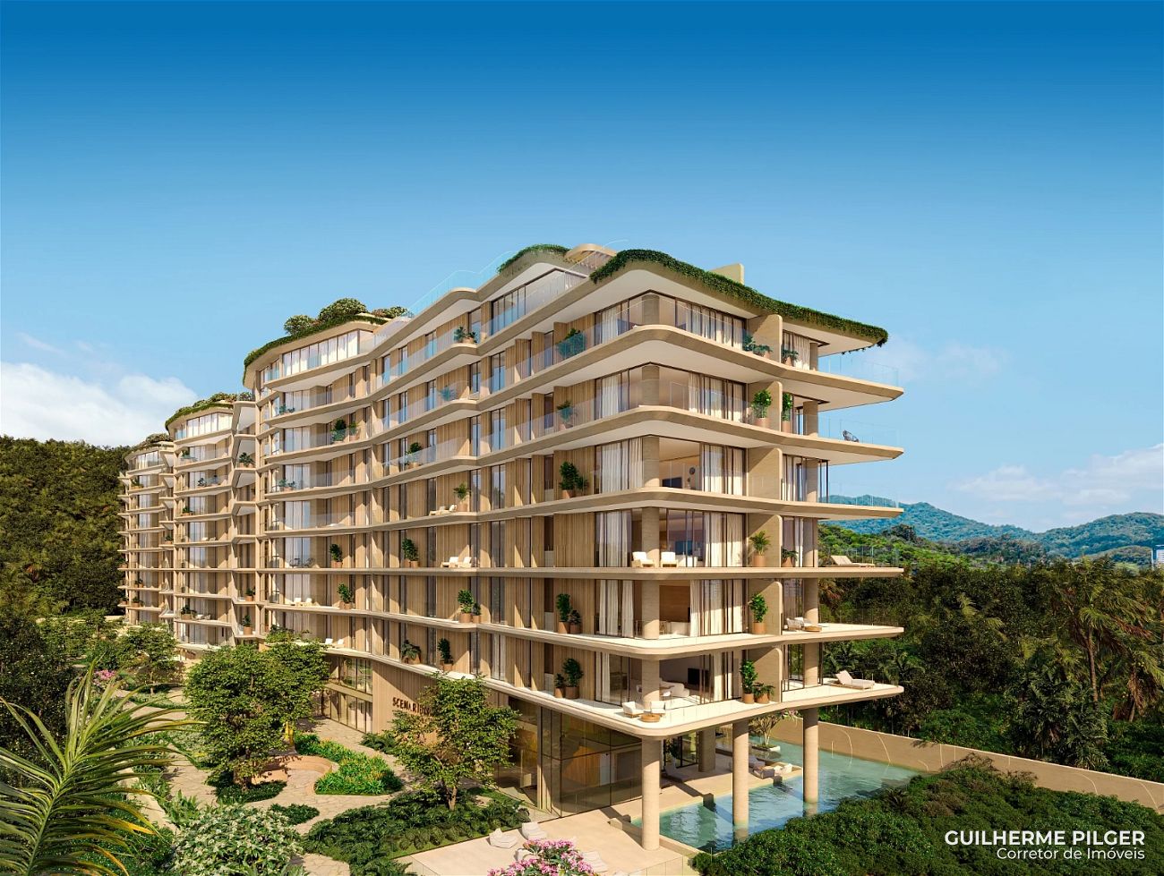 Apartamento no Scenarium da FG na Praia Brava em Itajaí