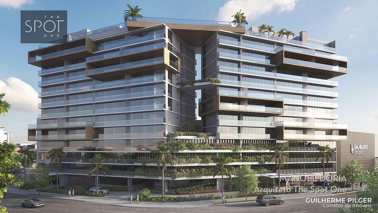 Apartamento no The Spot One anexo ao Balneário Shopping em Balneário Camboriú