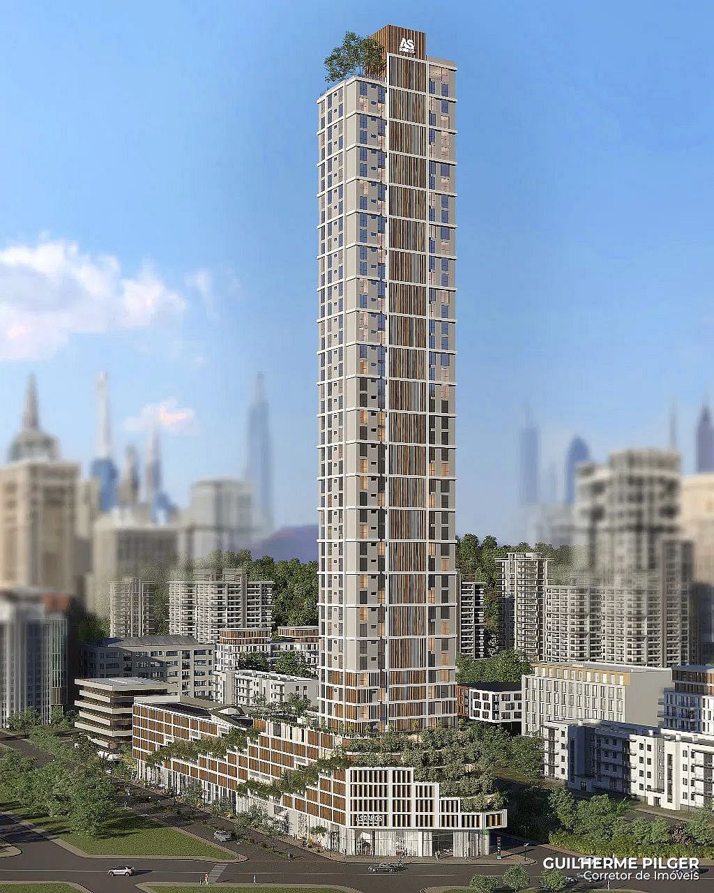 Apartamento à venda no Ed High Line no Centro de Balneário Camboriú