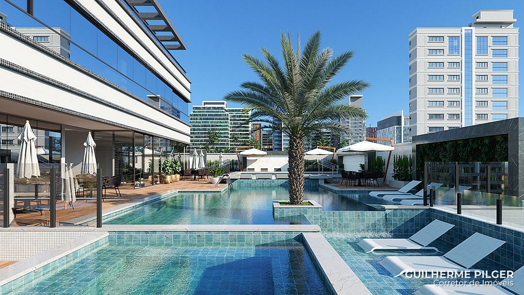 Apartamento no Ed. Exclusive 275 em Meia Praia em Itapema