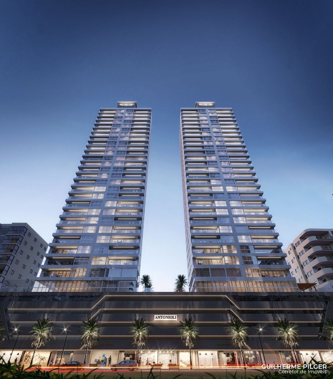 Apartamento no Edifício Grand Mistral em Itapema