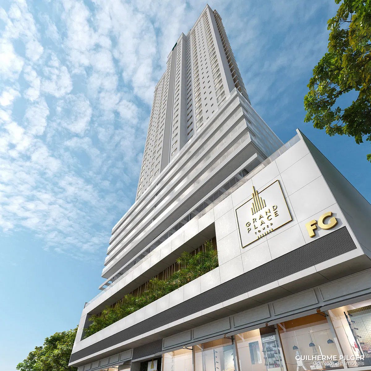 Apartamento no Ed. Grand Place no Centro de Balneário Camboriú