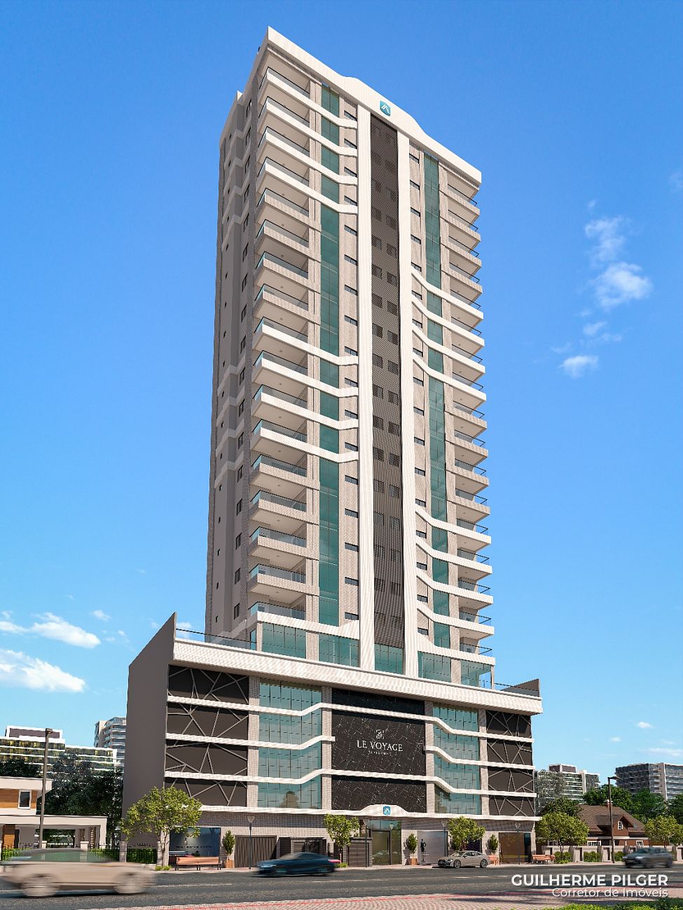 Apartamento no Edifício Le Voyage em Itapema