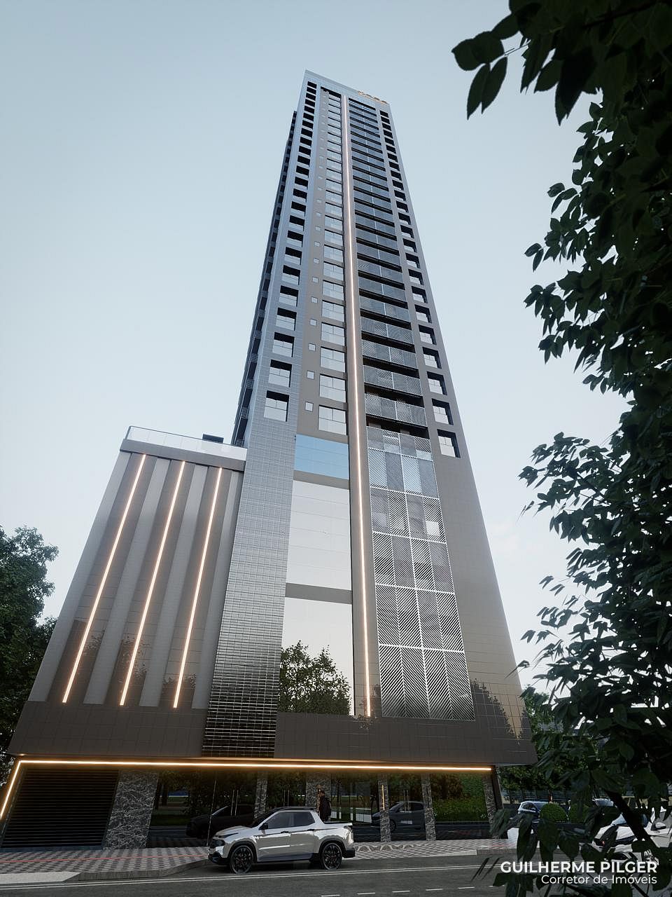 Apartamento no Edifício Chronos Residence em Porto Belo