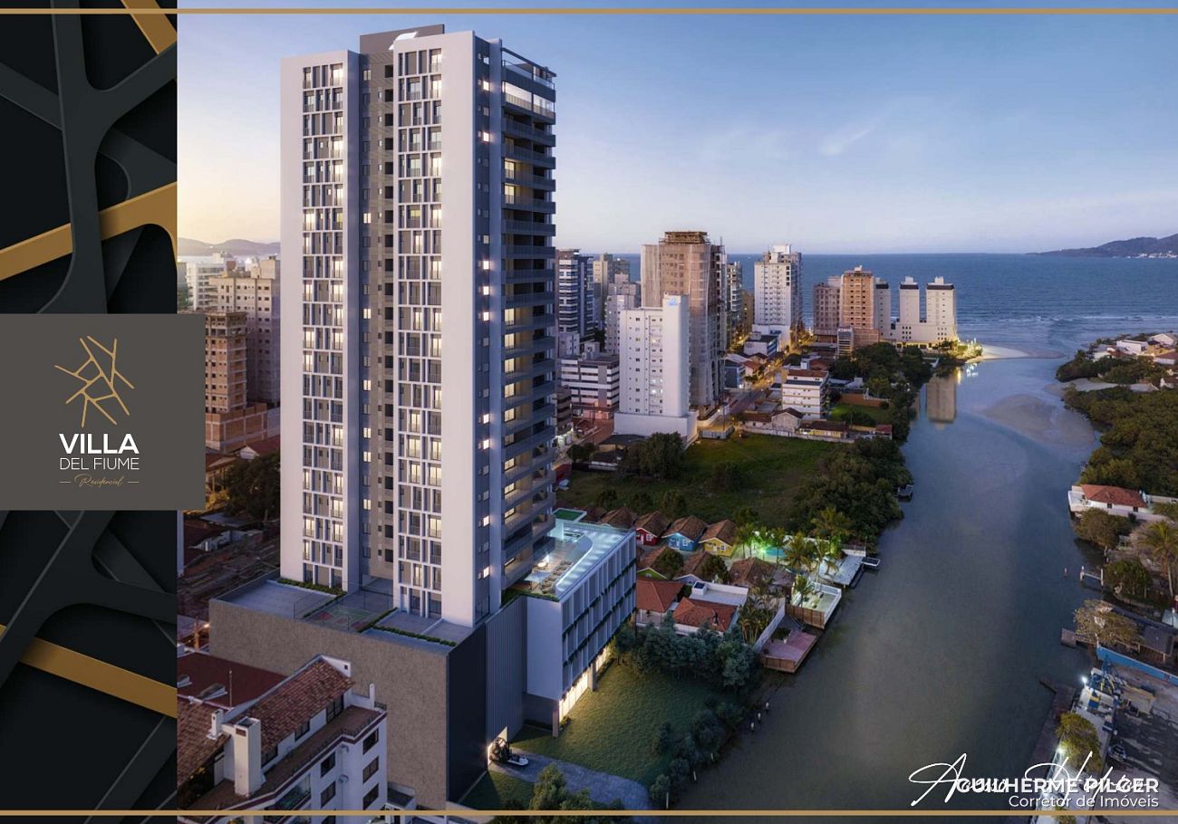 Apartamento no Edifício Villa del Fiume em Itapema