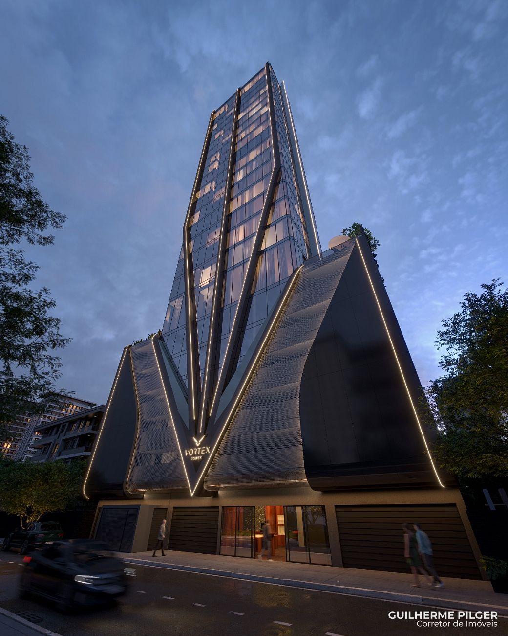 Apartamento no Edifício Vortex Tower em Porto Belo