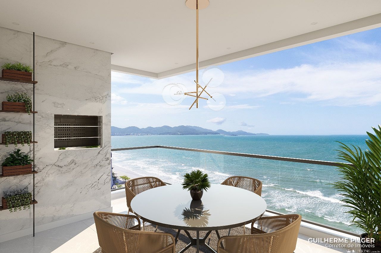 Apartamento no Edifício Aquamarine Residence em Porto Belo