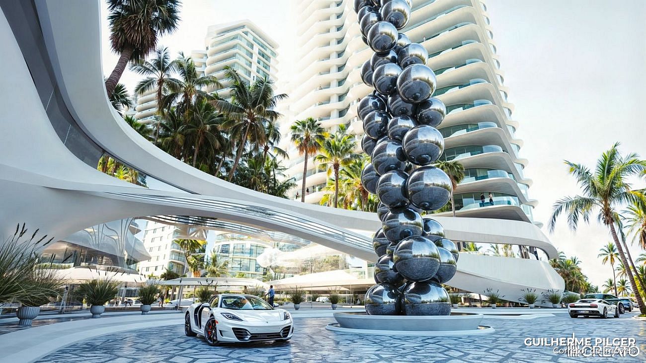 Apartamento no Atmosphere Home Spa na Praia Brava em Itajaí