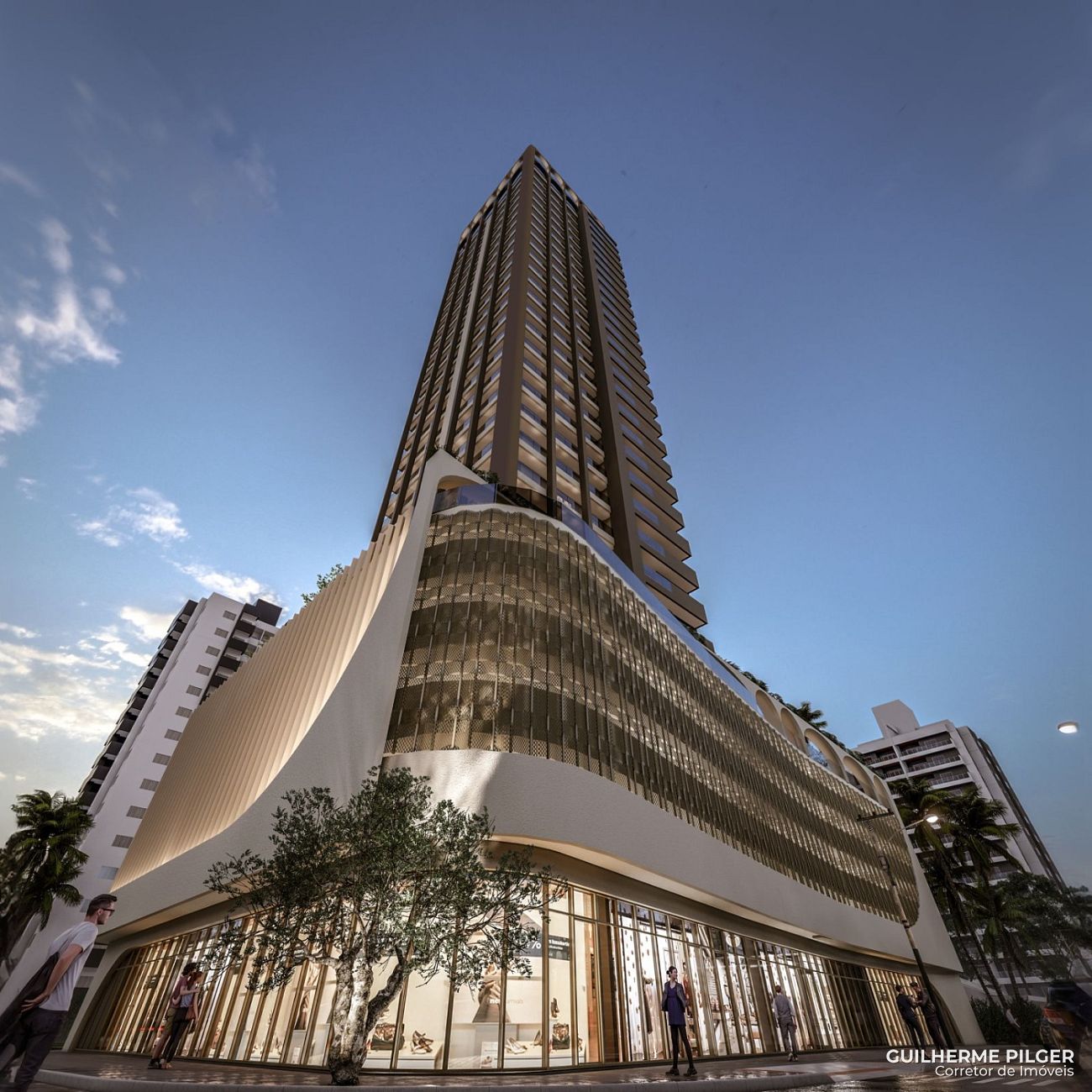 Apartamento no Edifício Meraki na Praia Brava em Itajaí