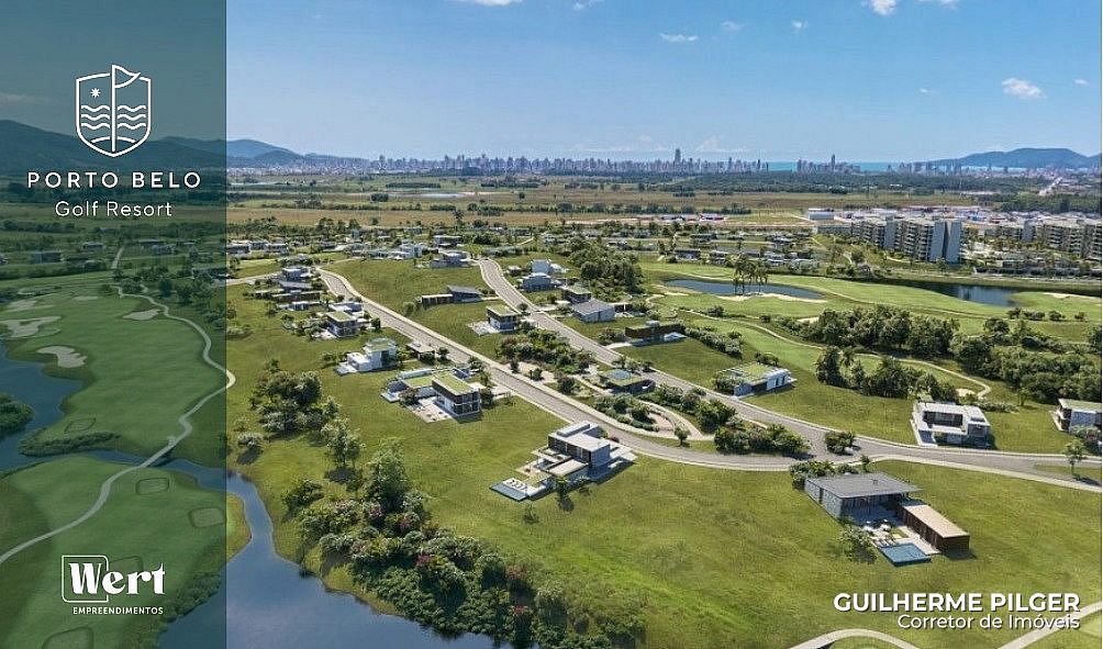 Terreno no Condomínio Porto Belo Golf Resort em Porto Belo