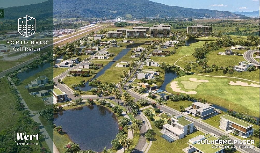Terreno no Condomínio Porto Belo Golf Resort em Porto Belo