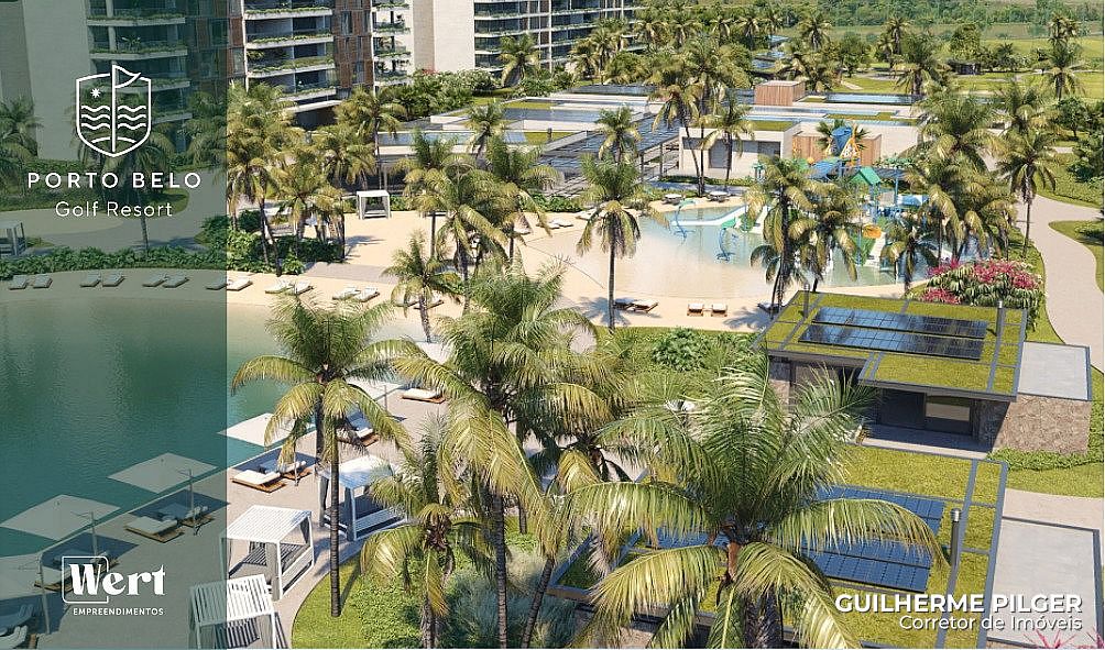 Terreno no Condomínio Porto Belo Golf Resort em Porto Belo
