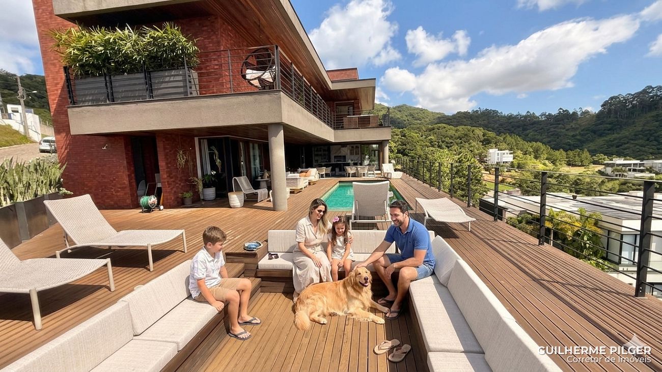 Casa no Cond. Horizontal na Praia Brava