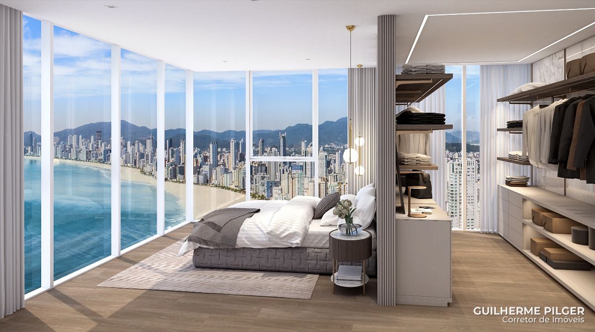Apartamento frente mar no Ed. Imperium Tower em Balneário Camboriú